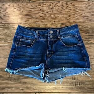 Wax Jean 2” Inseam High Rise Shorts Size S